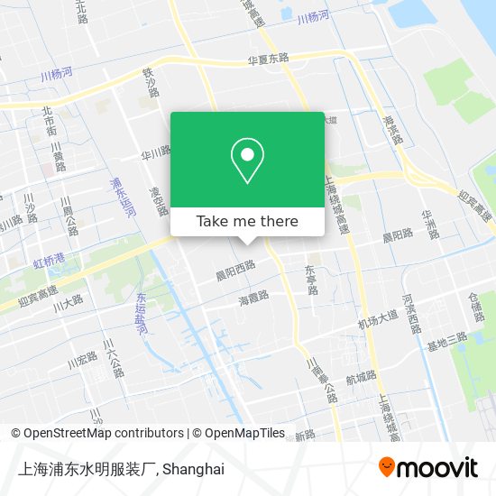 上海浦东水明服装厂 map