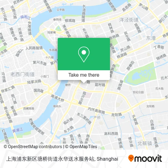上海浦东新区塘桥街道永华送水服务站 map