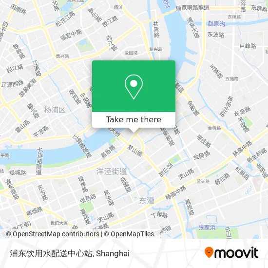 浦东饮用水配送中心站 map