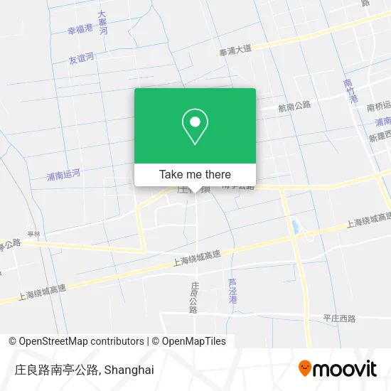 庄良路南亭公路 map