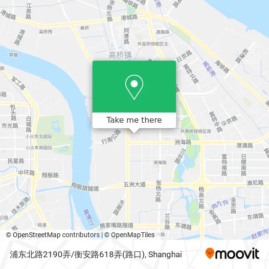 浦东北路2190弄/衡安路618弄(路口) map