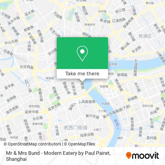 Mr & Mrs Bund - Modern Eatery by Paul Pairet map