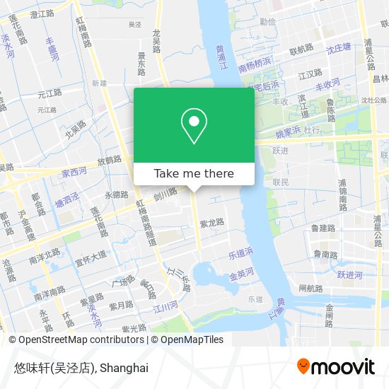 悠味轩(吴泾店) map