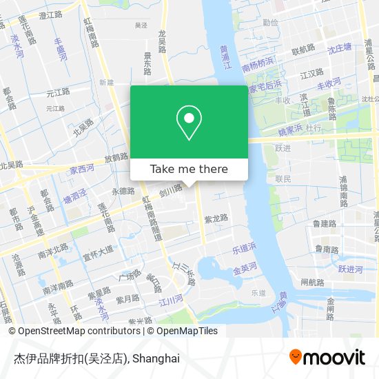 杰伊品牌折扣(吴泾店) map