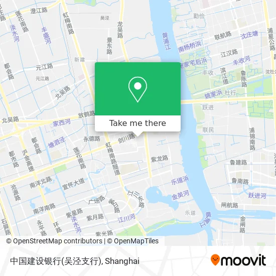 中国建设银行(吴泾支行) map