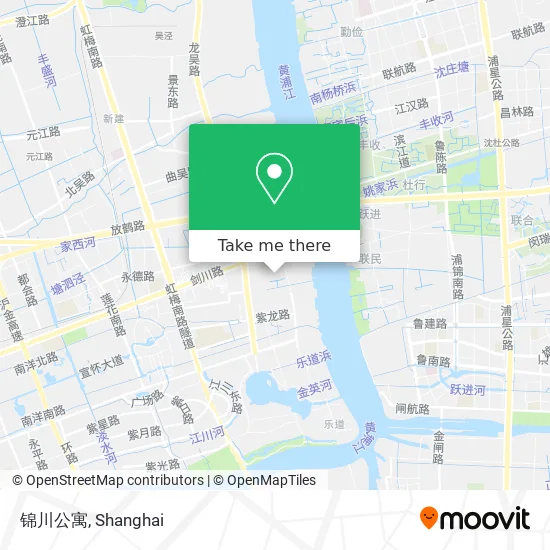 锦川公寓 map