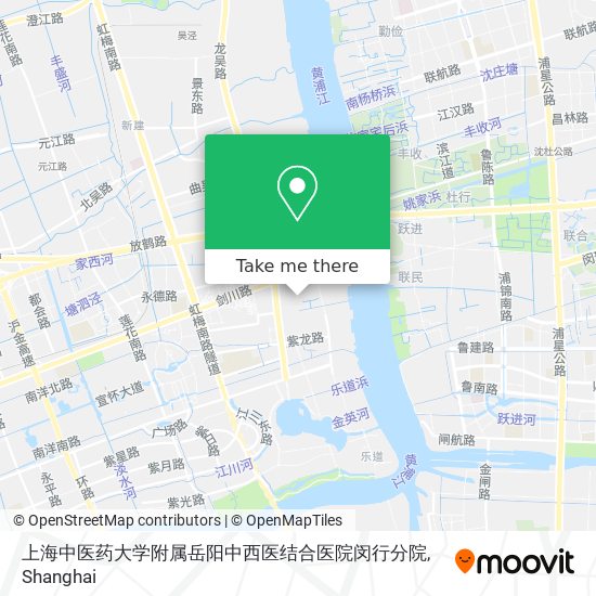 上海中医药大学附属岳阳中西医结合医院闵行分院 map