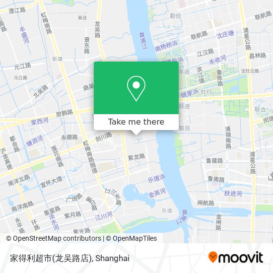 家得利超市(龙吴路店) map