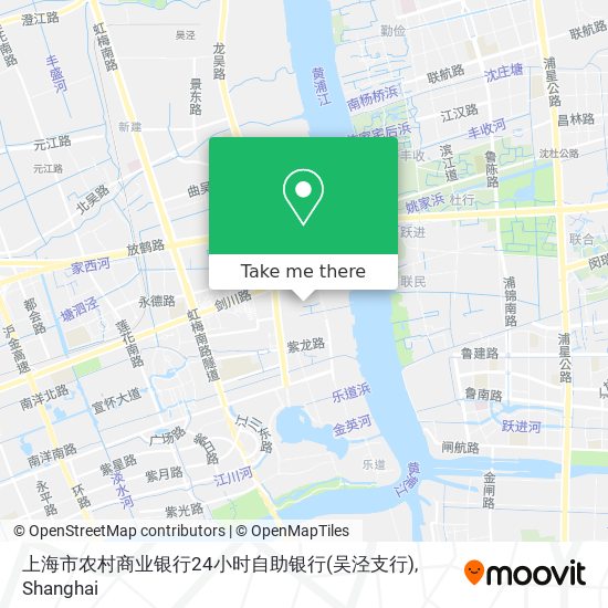 上海市农村商业银行24小时自助银行(吴泾支行) map
