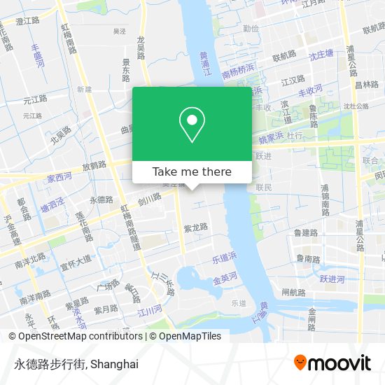 永德路步行街 map