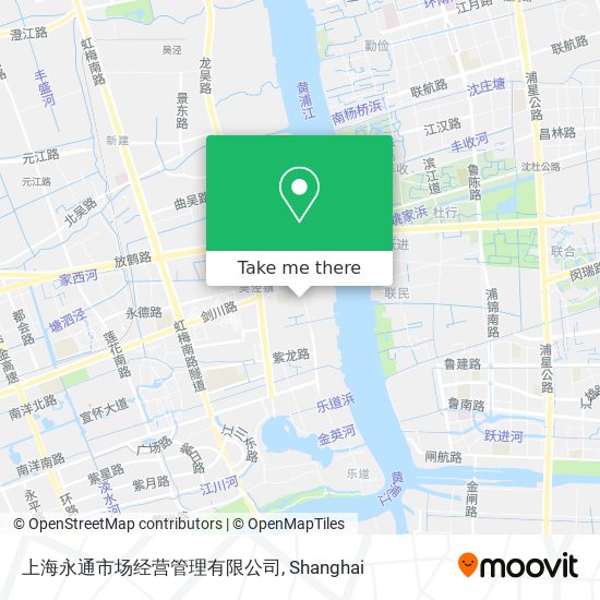 上海永通市场经营管理有限公司 map