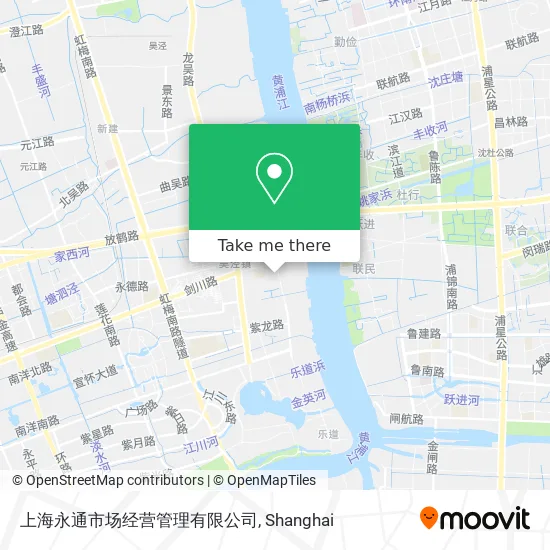 上海永通市场经营管理有限公司 map
