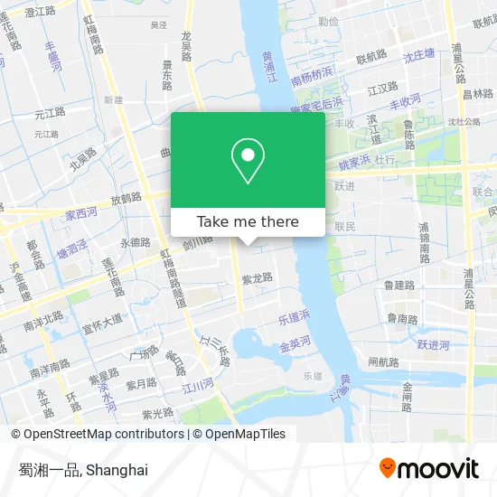 蜀湘一品 map