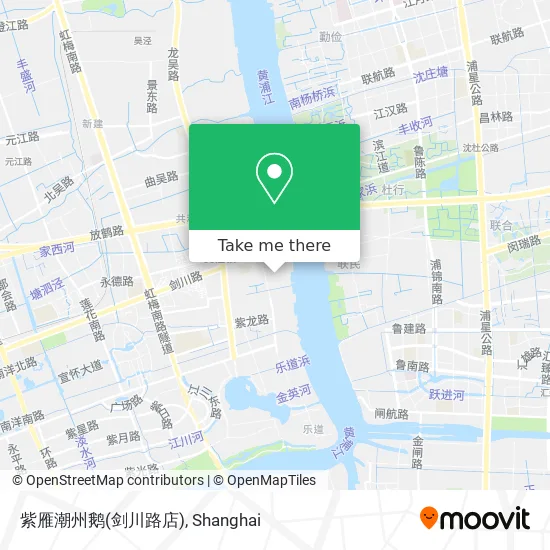 紫雁潮州鹅(剑川路店) map