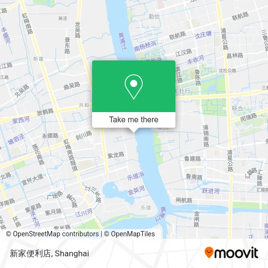 新家便利店 map