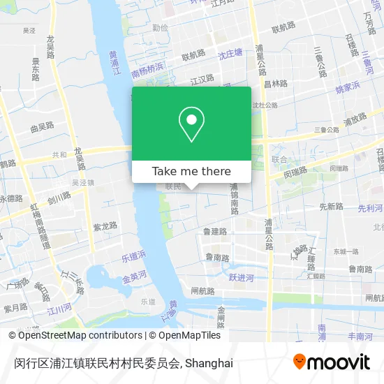 闵行区浦江镇联民村村民委员会 map