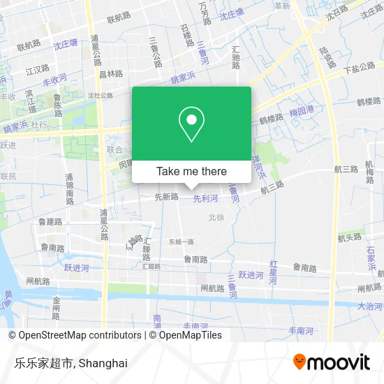 乐乐家超市 map