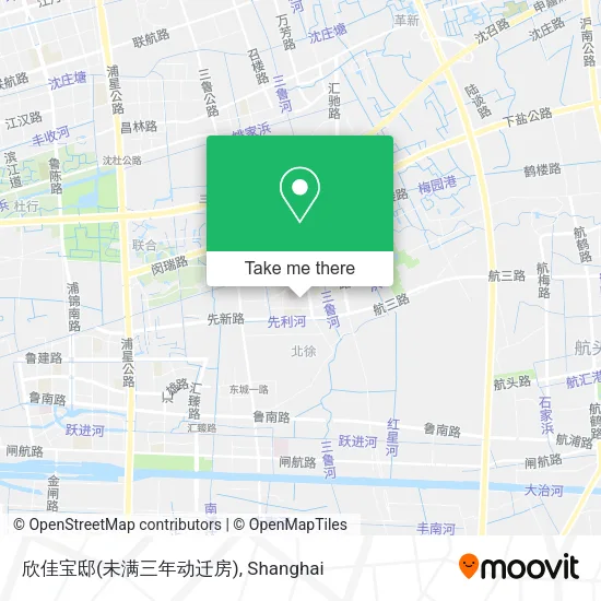 欣佳宝邸(未满三年动迁房) map