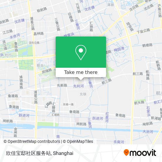 欣佳宝邸社区服务站 map