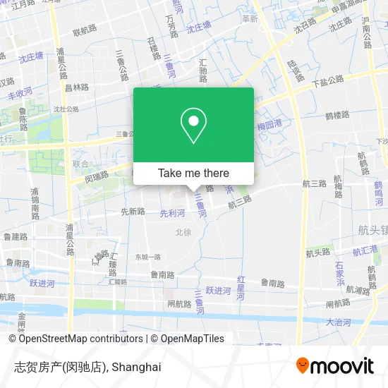 志贺房产(闵驰店) map
