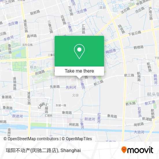 瑞阳不动产(闵驰二路店) map