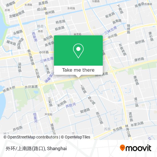 外环/上南路(路口) map