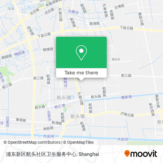 浦东新区航头社区卫生服务中心 map