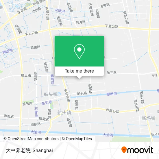 大中养老院 map