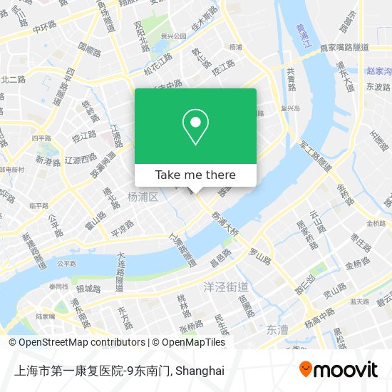 上海市第一康复医院-9东南门 map