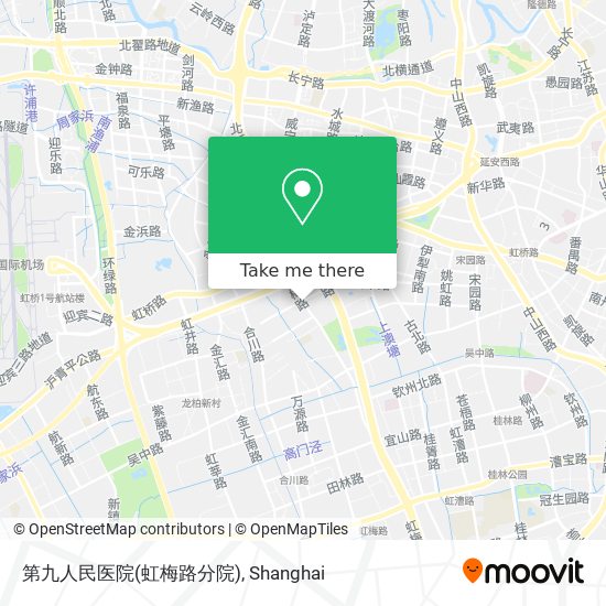 第九人民医院(虹梅路分院) map