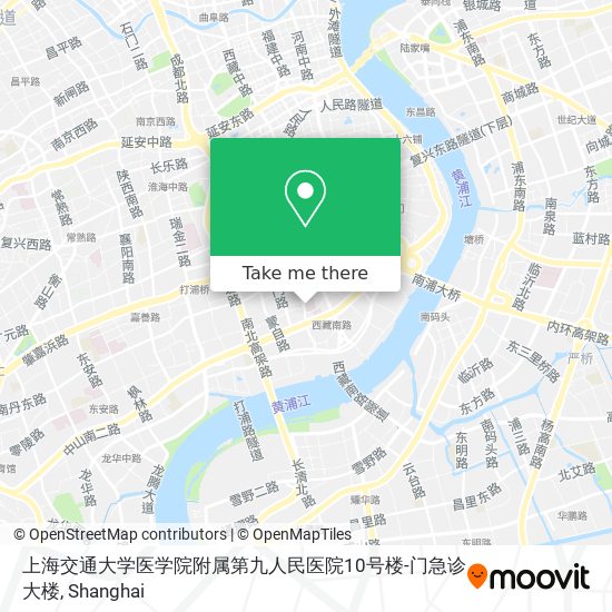 上海交通大学医学院附属第九人民医院10号楼-门急诊大楼 map