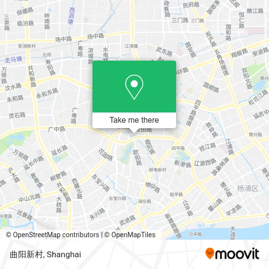 曲阳新村 map