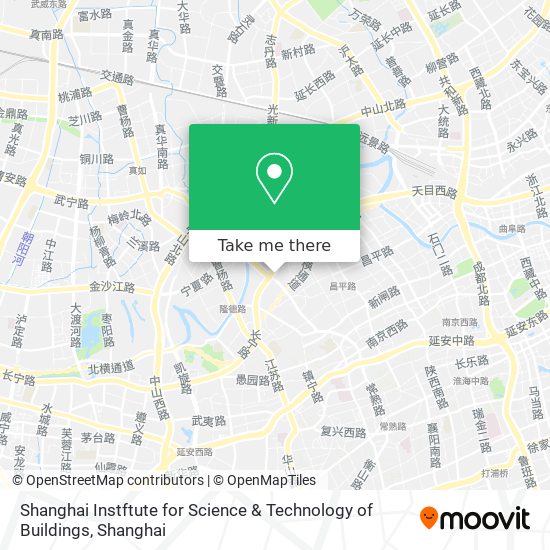 Shanghai Instftute for Science & Technology of Buildings map