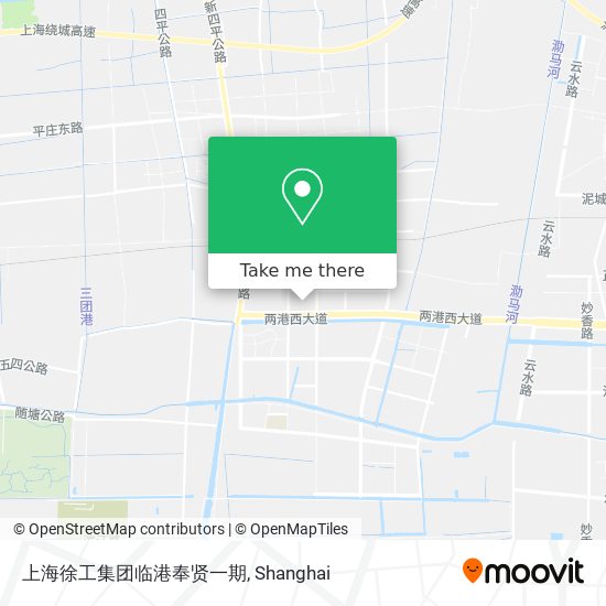 上海徐工集团临港奉贤一期 map