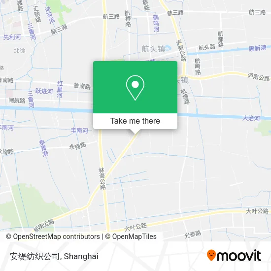 安缇纺织公司 map