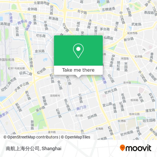 南航上海分公司 map