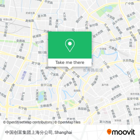 中国创富集团上海分公司 map