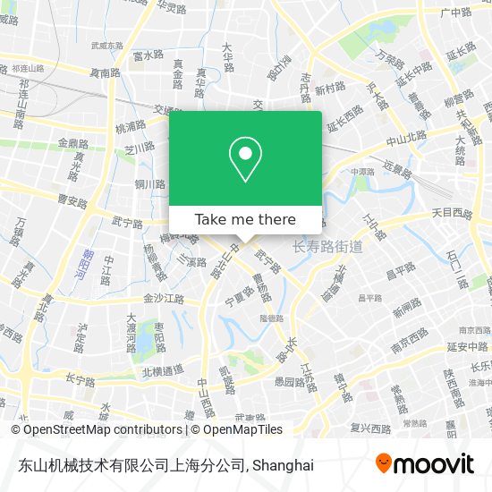 东山机械技术有限公司上海分公司 map