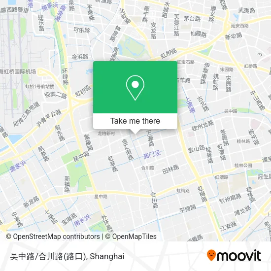 吴中路/合川路(路口) map