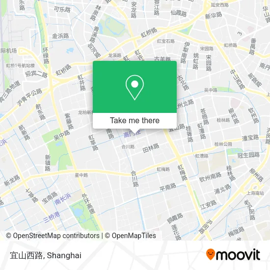 宜山西路 map