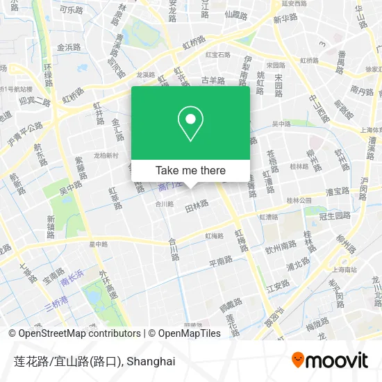 莲花路/宜山路(路口) map