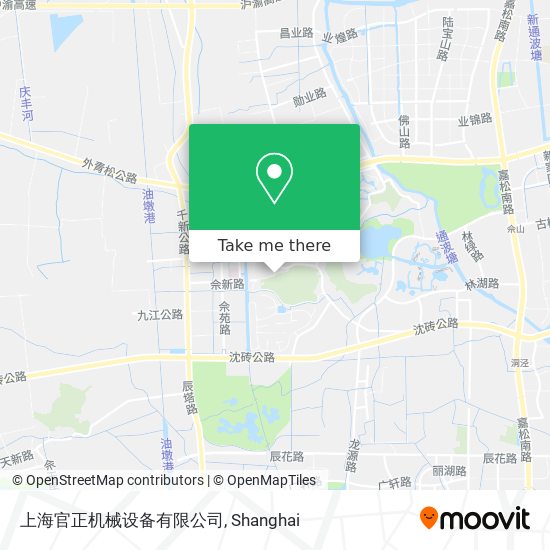 上海官正机械设备有限公司 map