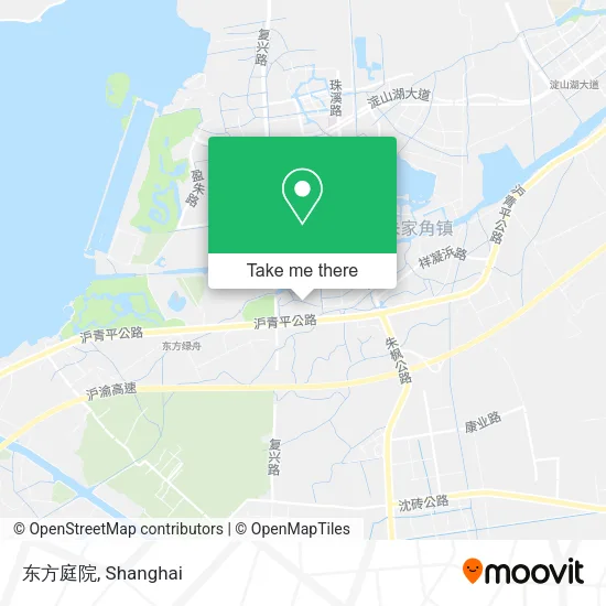 东方庭院 map