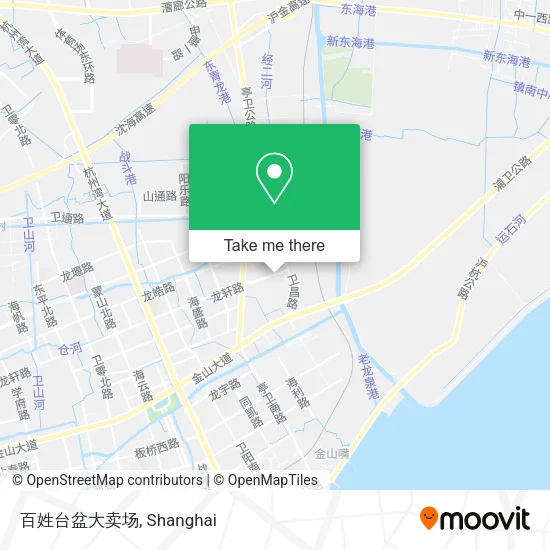 百姓台盆大卖场 map