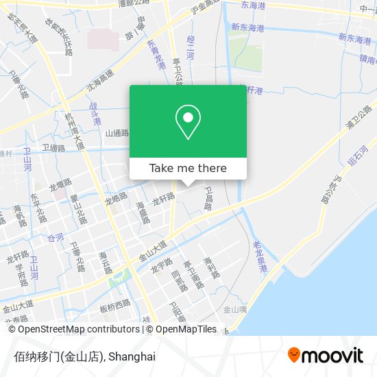 佰纳移门(金山店) map