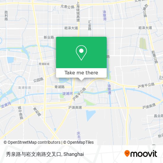 秀泉路与崧文南路交叉口 map