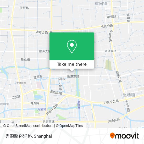 秀源路崧润路 map