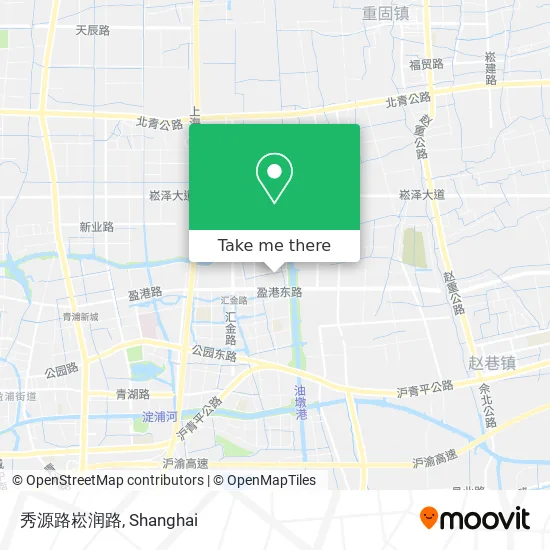 秀源路崧润路 map