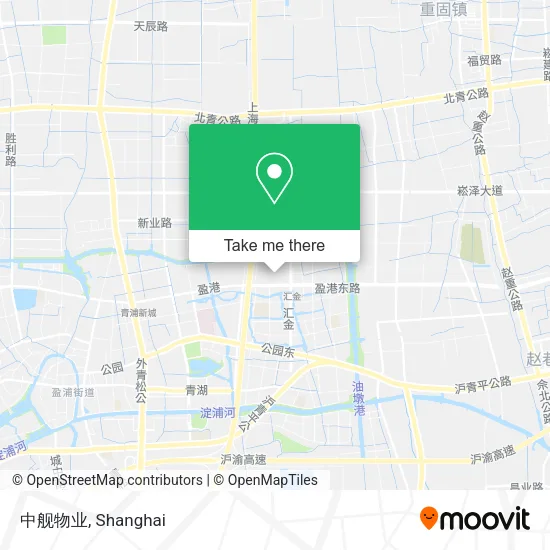 中舰物业 map