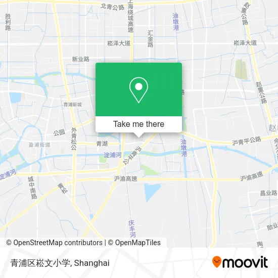 青浦区崧文小学 map